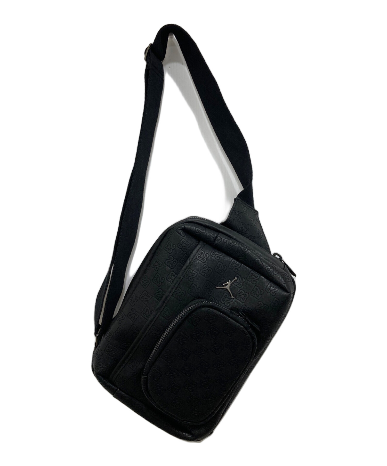中古・古着通販】JORDAN (ジョーダン) MONOGRAM SLING BAG ブラック