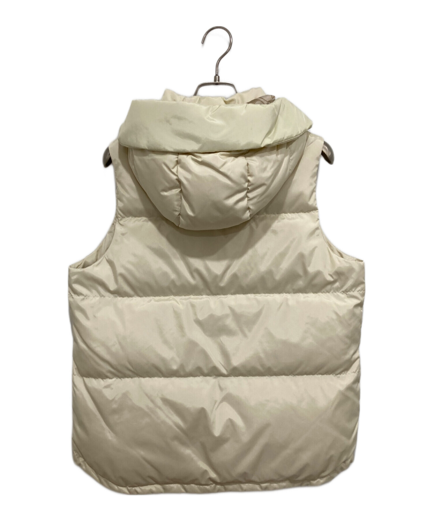 コーチ ダウンベスト ベージュ・サイズM断捨離価格 中古・古着通販】COACH (コーチ) ダウンベスト アイボリー サイズ:S