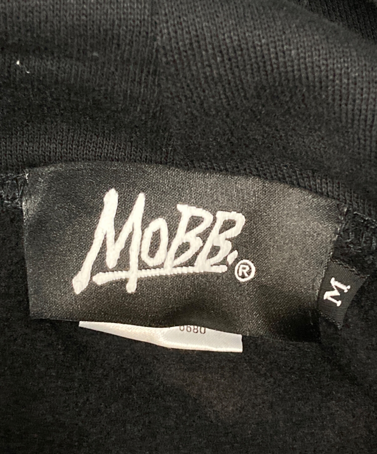中古・古着通販】MOBB (モブ) 発砲プリントプルオーバーパーカー 