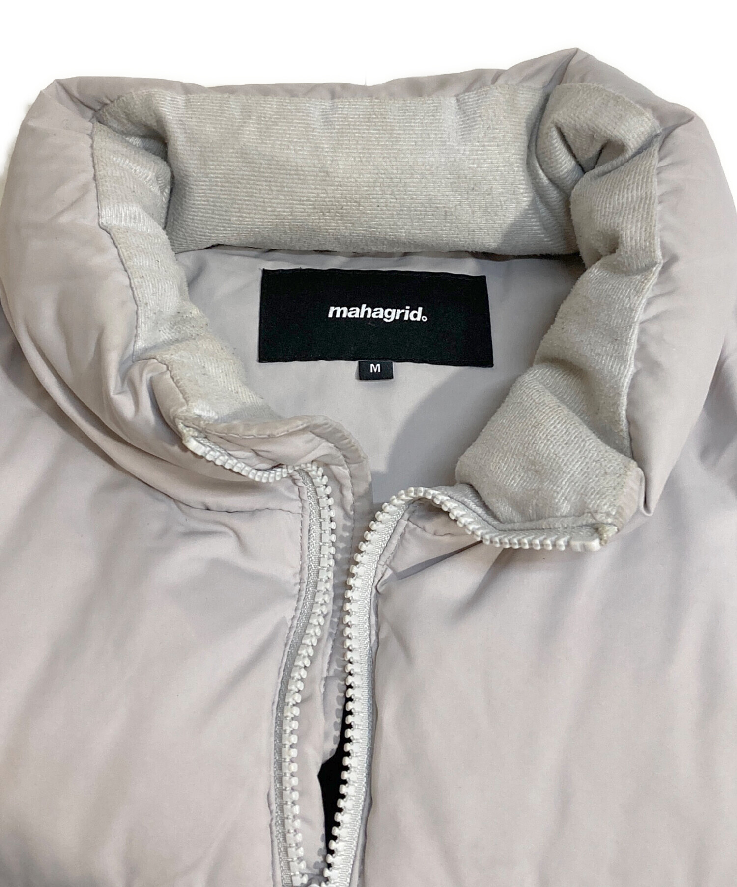 中古・古着通販】mahagrid (マハグリッド) ダウンジャケット グレー