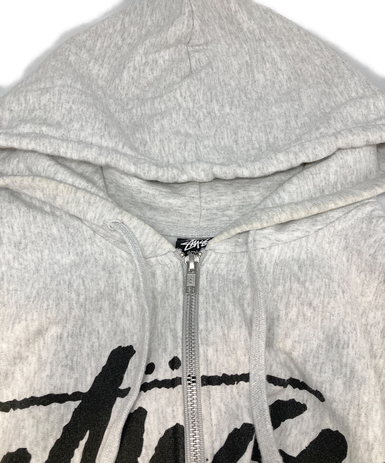 中古・古着通販】stussy (ステューシー) VENUS ZIP HOODIE グレー