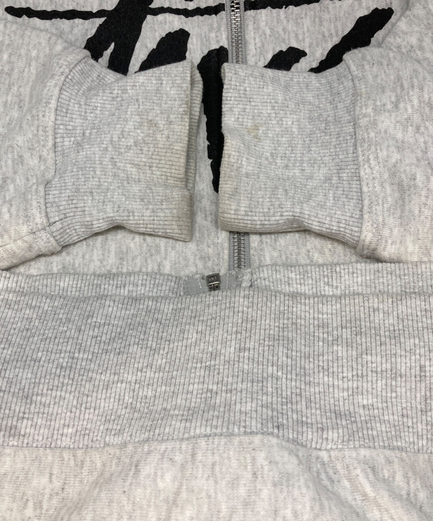 中古・古着通販】stussy (ステューシー) VENUS ZIP HOODIE グレー