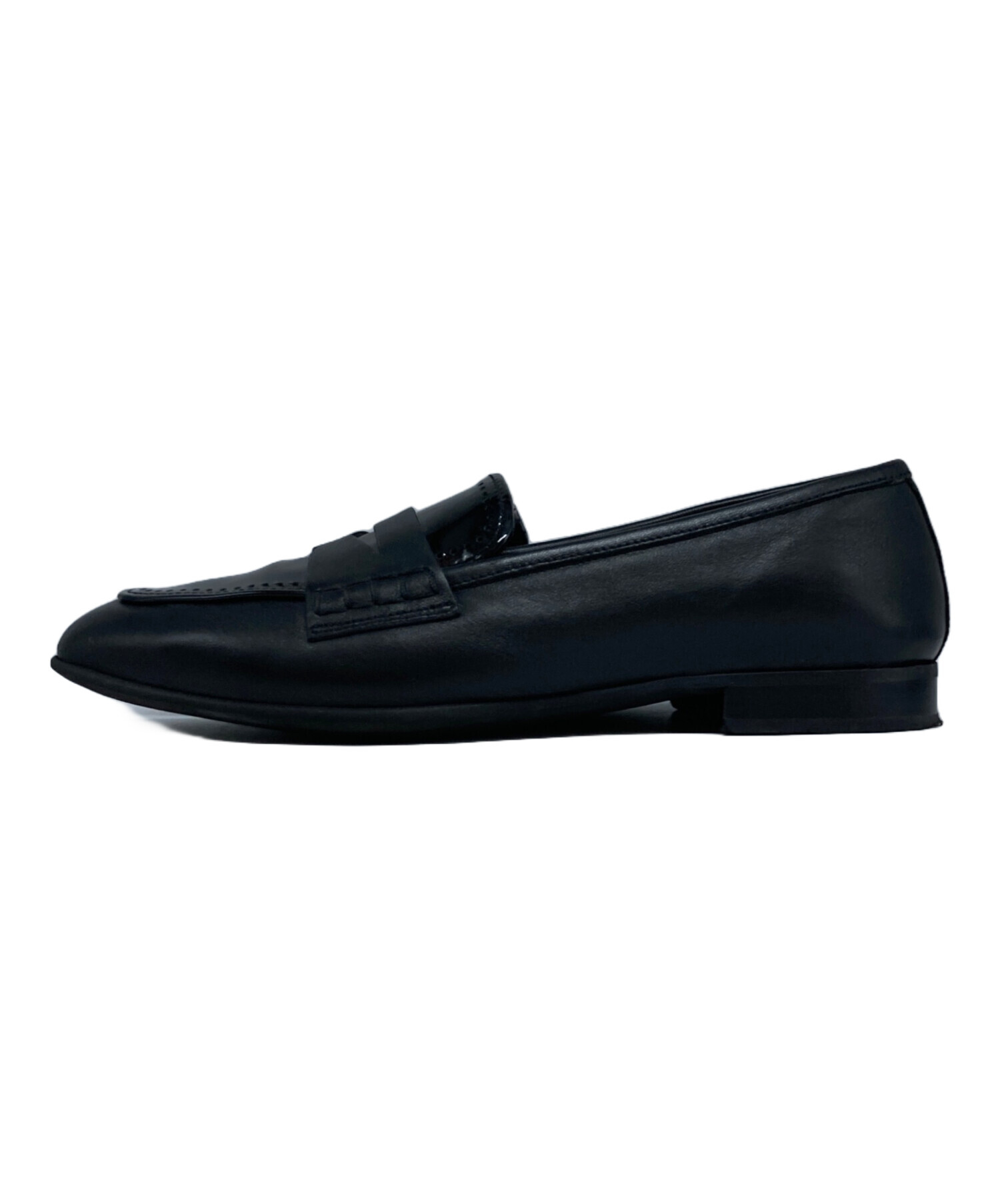 中古・古着通販】BALLY (バリー) コインローファー ブラック サイズ 
