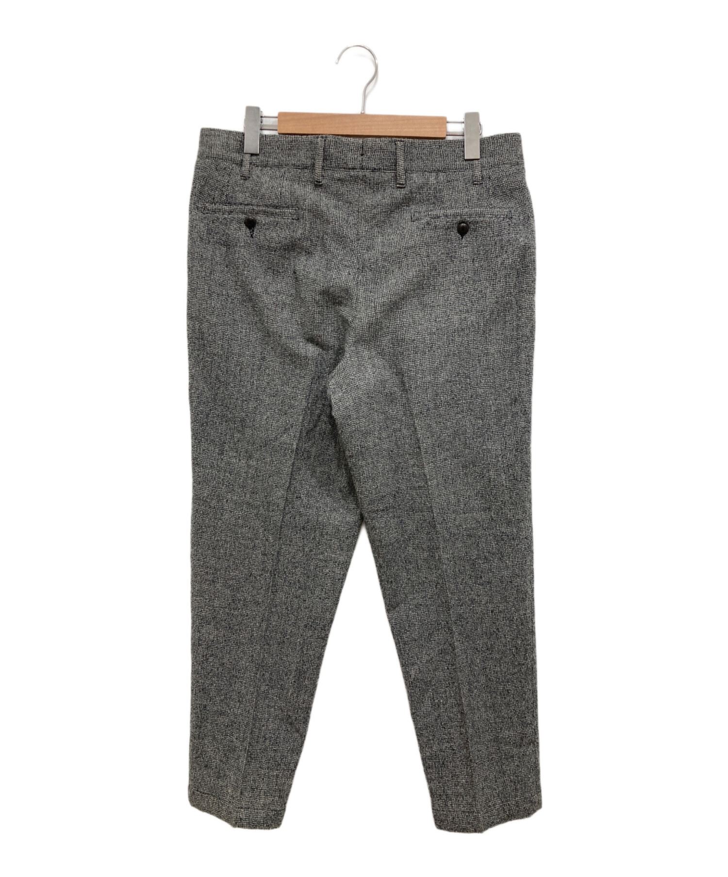 THE GIGI ザ　ジジ パンツ（その他） メンズ 【古着】【中古】 中古・古着通販】THE GIGI (ザ・ジジ) ウールテーパードパンツ グレー