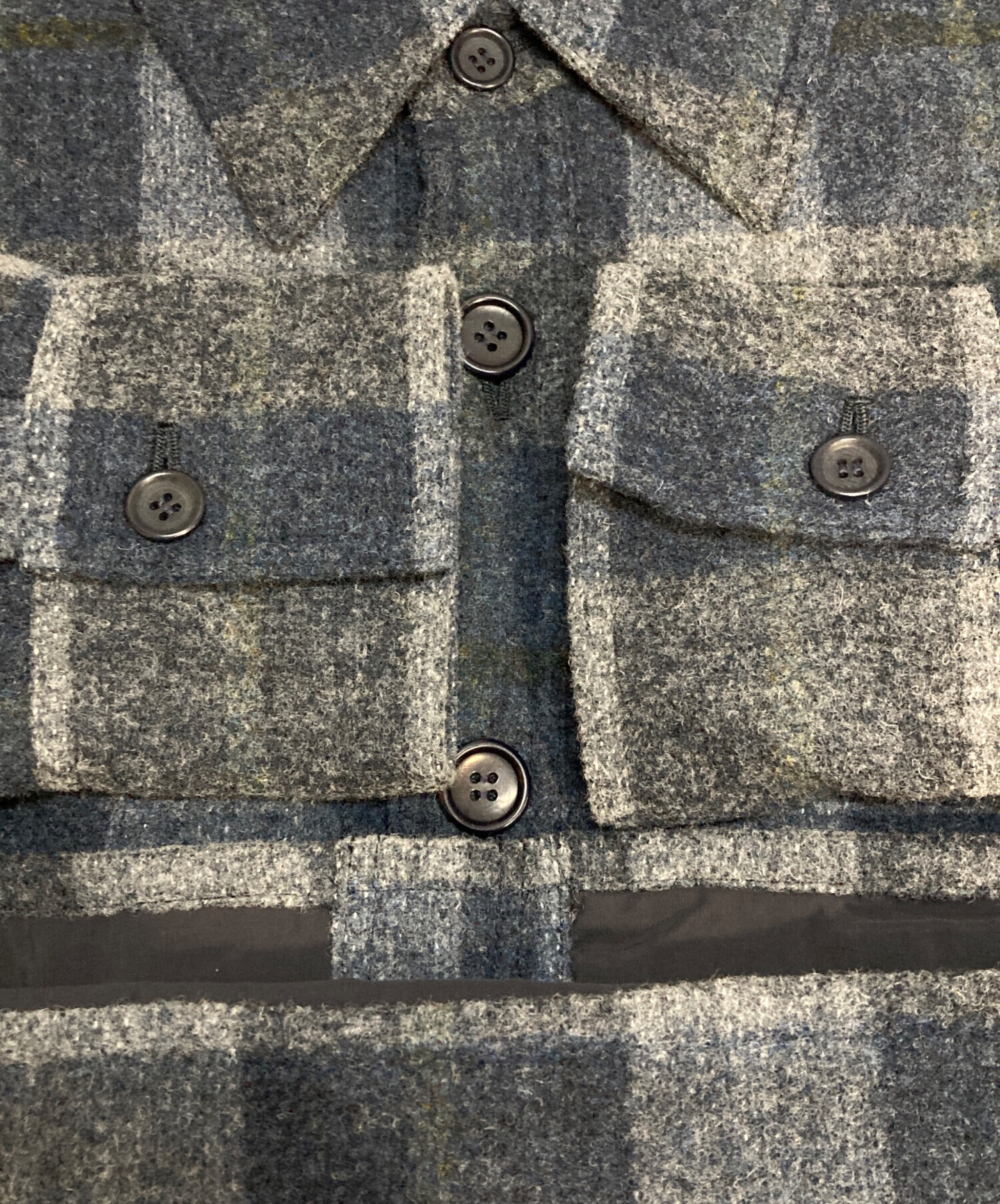 中古・古着通販】HUM VENT (ヒューベント) ウールチェックジャケット