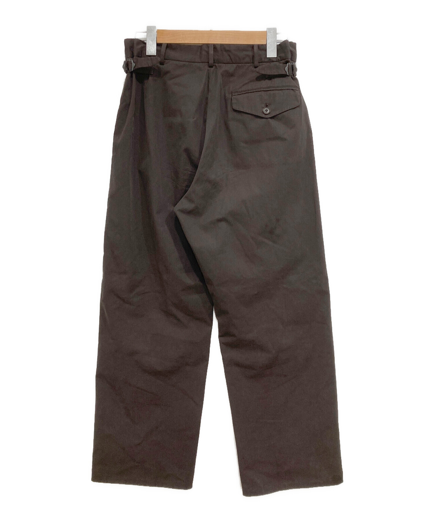 キャプテンサンシャイDyed 2Pleats Straight Trousers キャプテンサンシャイDyed 2Pleats Straight Trousers 【公式通販】