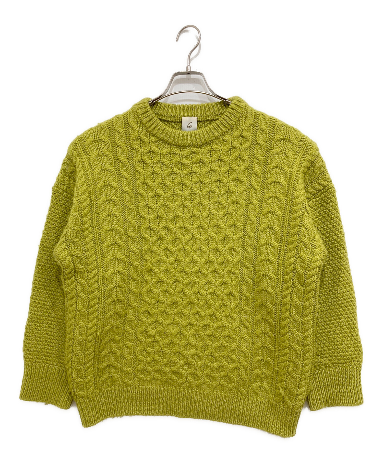ニット/セーター ROKU beauty&youth LIGHT CABLE KNIT 中古・古着通販】6(ROKU) BEAUTY&YOUTH (ロク ビューティーアンド