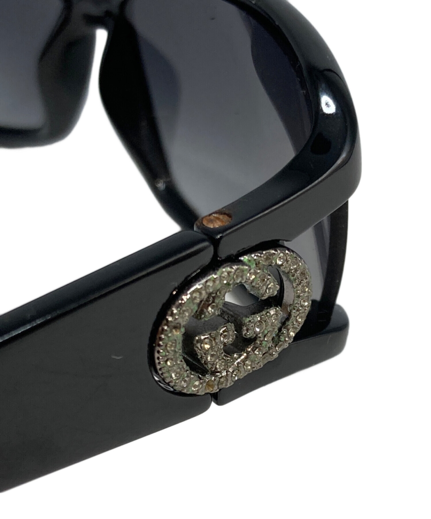 中古・古着通販】GUCCI (グッチ) GGロゴサングラス ブラック サイズ:60
