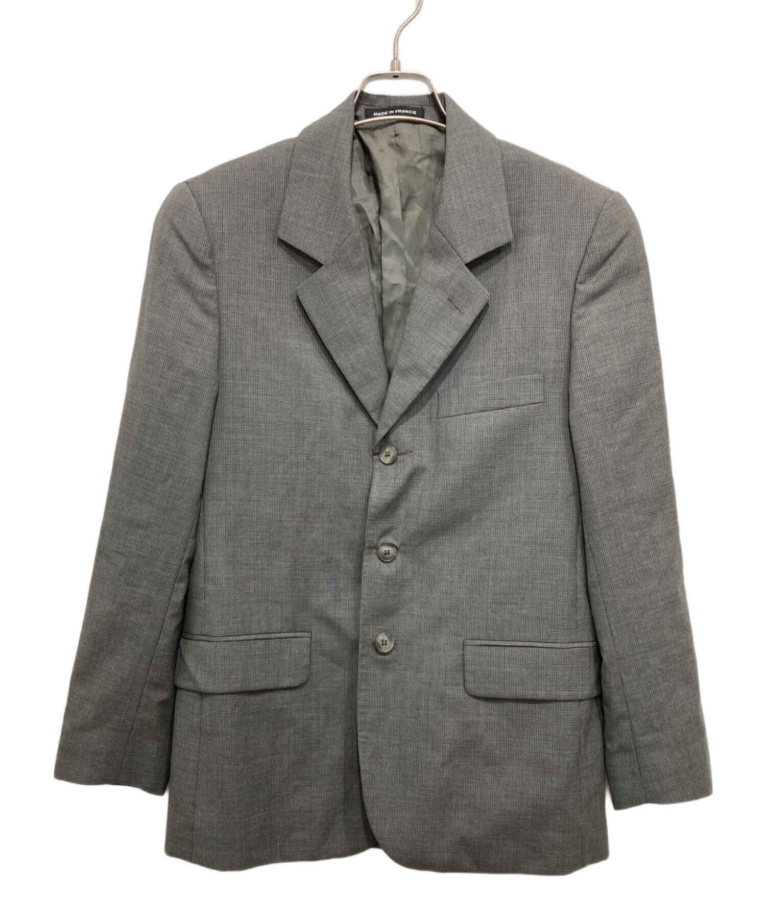 Agnes b.homme PARIS セットアップスーツ グレンチェック 46