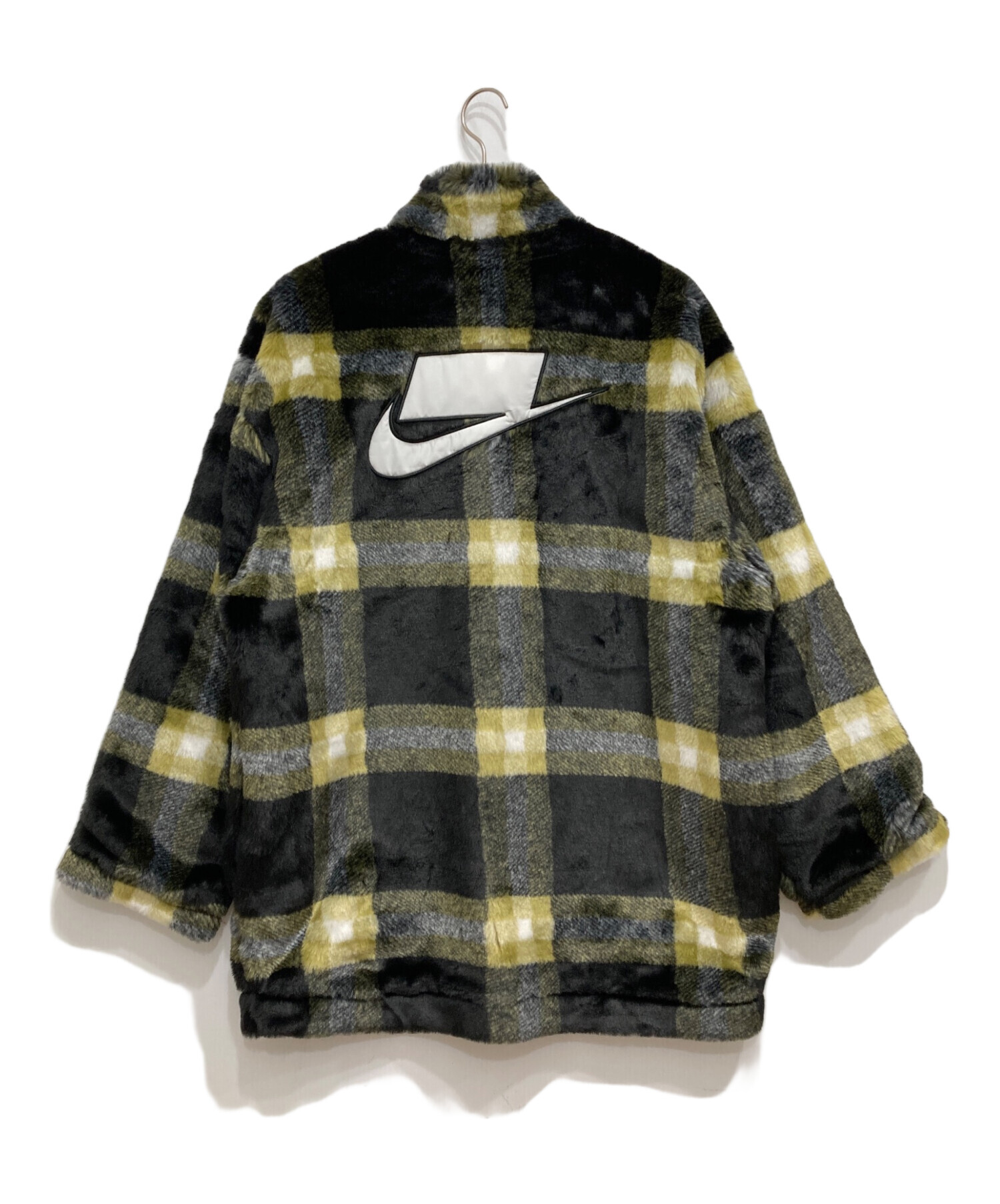 中古・古着通販】NIKE (ナイキ) AS W NSW FX FUR AOP JKT ブラック