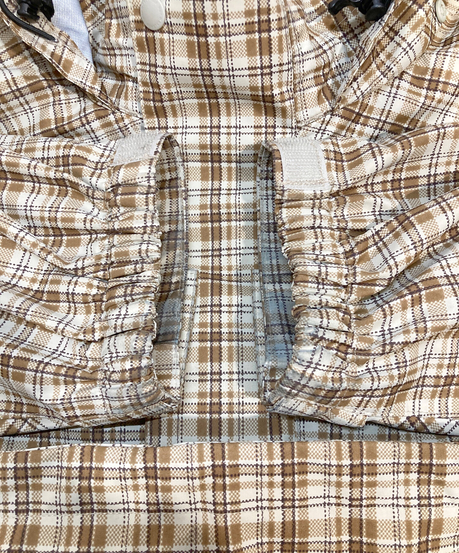 中古・古着通販】HUF (ハフ) OG LOGO 3L SHELL JACKET PUTTY PLAID 