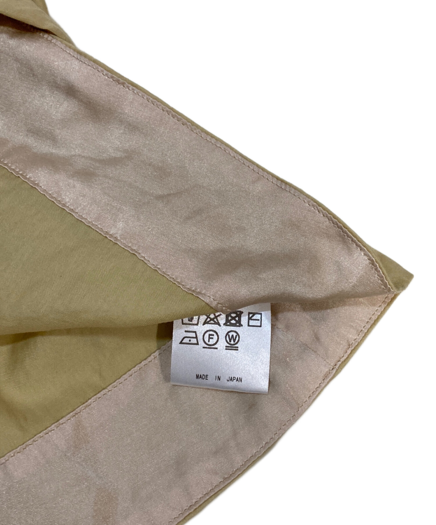 中古・古着通販】enrica (エンリカ) コットンサテンギャザーブラウス 