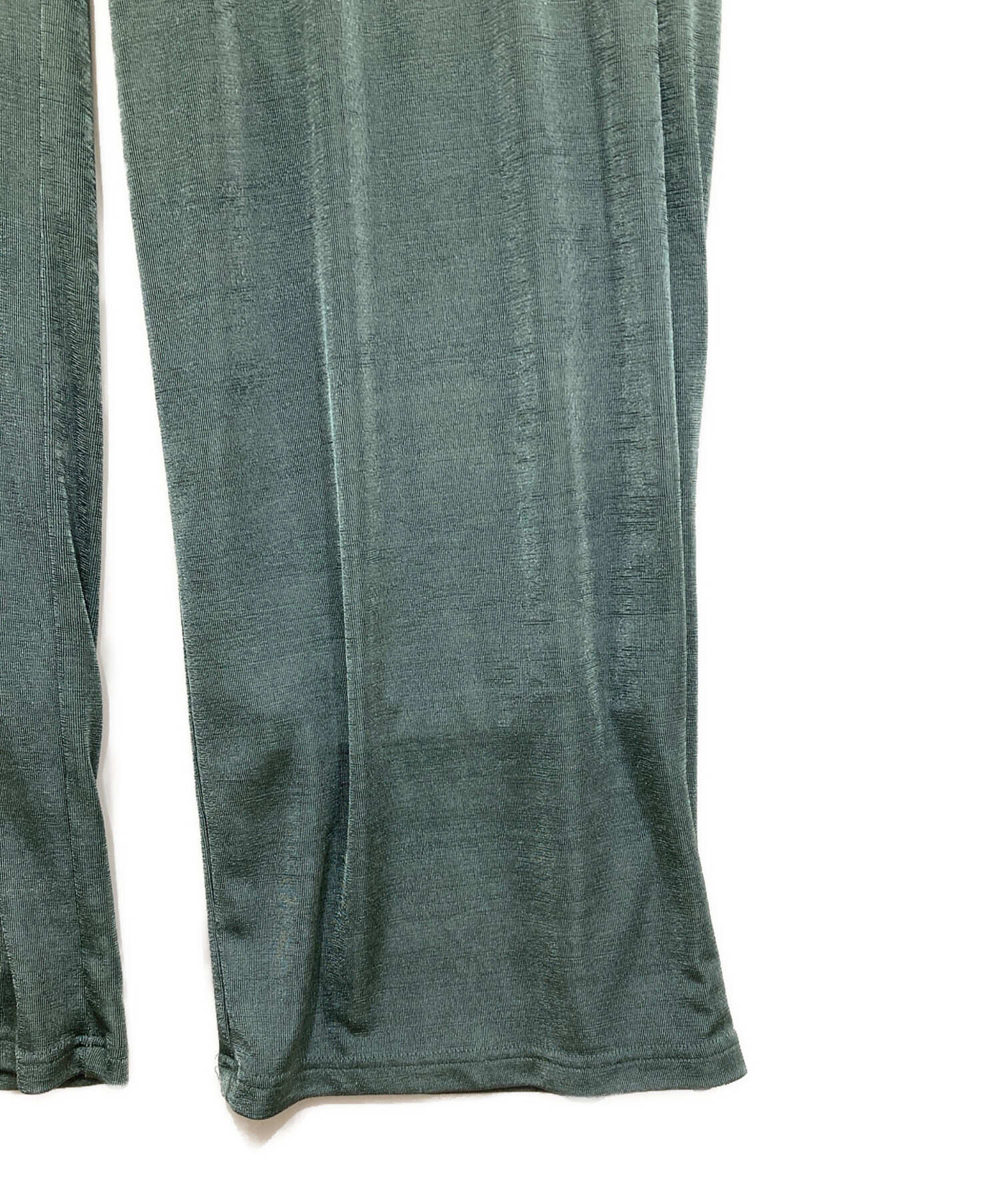 中古・古着通販】CLANE (クラネ) BRIGHT JERSEY PANTS グリーン サイズ