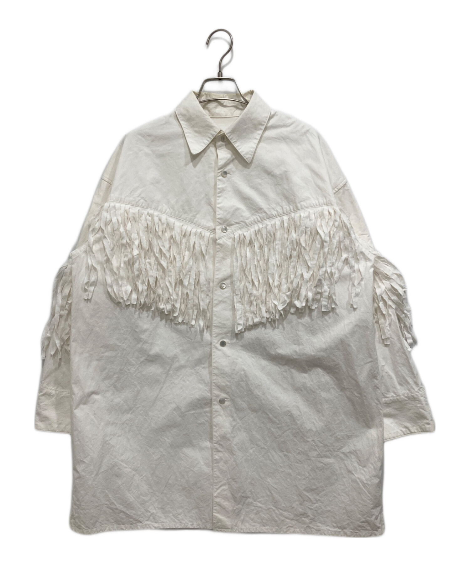 中古・古着通販】BELPER (ベルパー) FRINGE SHIRT/フリンジシャツ 