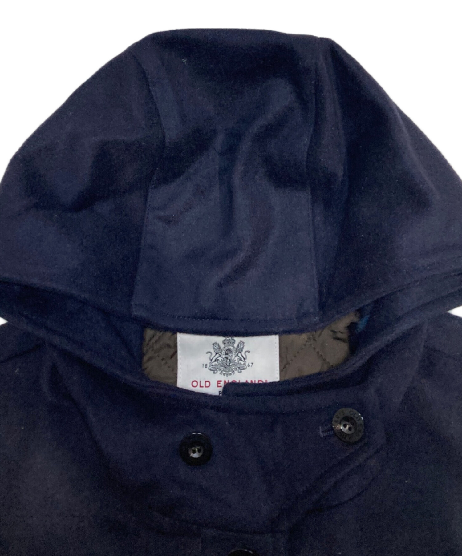 OLD ENGLAND Parisネイビー ウールコート 中古・古着通販】OLD ENGLAND (オールドイングランド) メンキスター