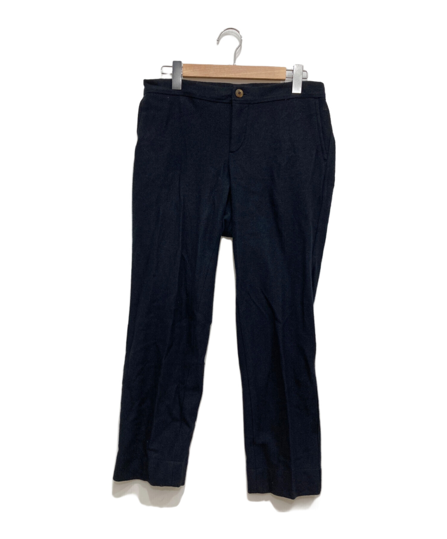 訳あり。ほぼ未使用。45rpm ジャージフラノストレッチイージーパンツ　ブラウン 中古・古着通販】45R (フォーティファイブ・アール) ジャージフラノの