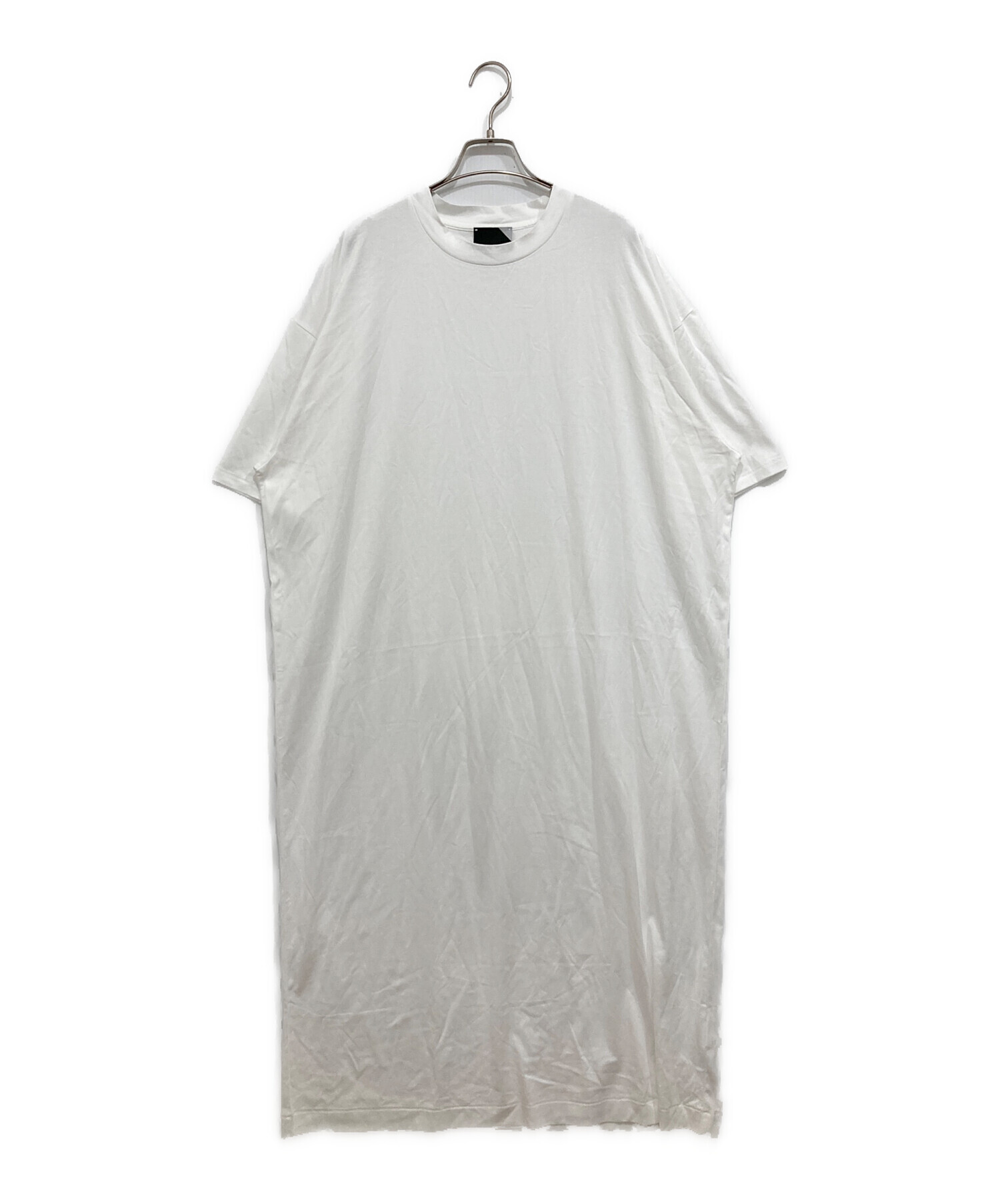 ATON ✨SUVIN60/2 OVERSIZED DRESS　ホワイト 中古・古着通販】ATON (エイトン) SUVIN60/2 OVERSIZED DRESS ホワイト