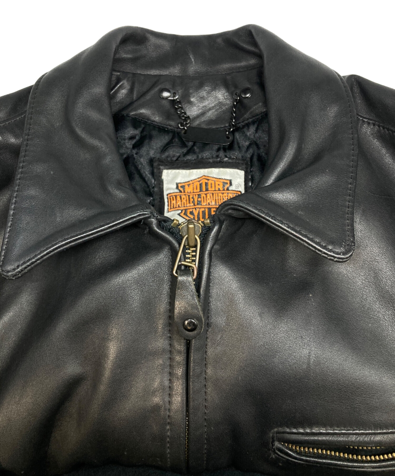 中古・古着通販】HARLEY-DAVIDSON (ハーレーダビッドソン) レザー