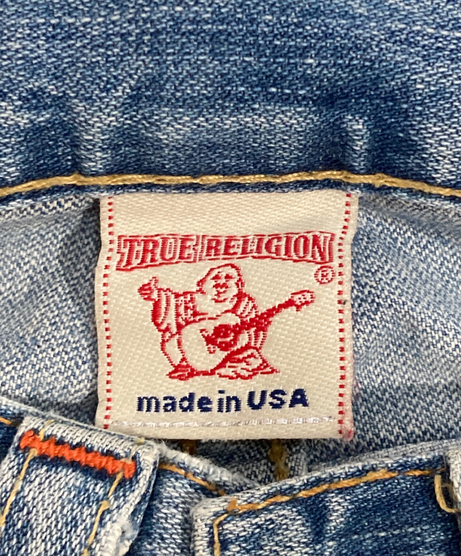 中古・古着通販】TRUE RELIGION (トゥルー レリジョン) ダメージ加工 
