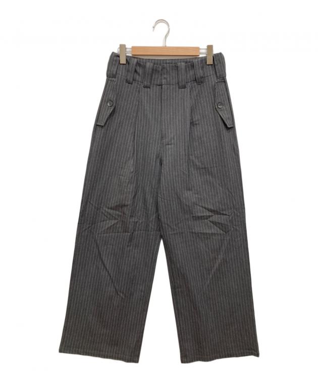【完売品】 seeksole stripe slacks ブラックM 2025年最新】SeekSole ストライプの人気アイテム - メルカリ