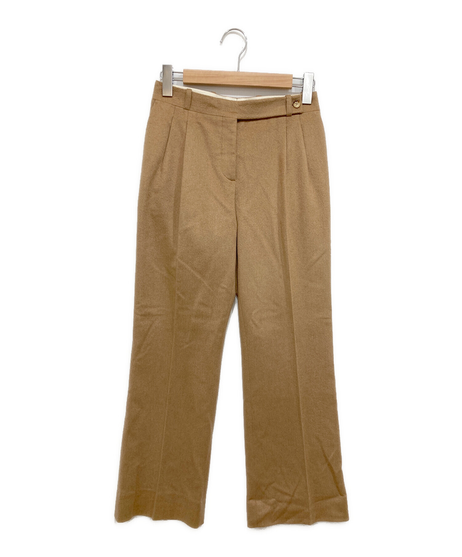 CELINE セリーヌ フィービー期 ワイドパンツ ロゴパンツ ベージュ パンツ