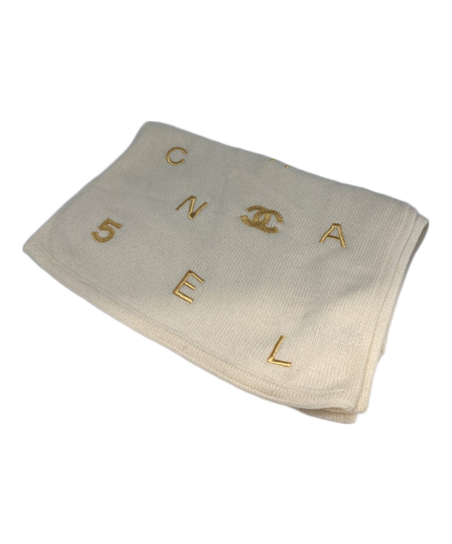 中古・古着通販】CHANEL (シャネル) カシミヤココマーク刺繍