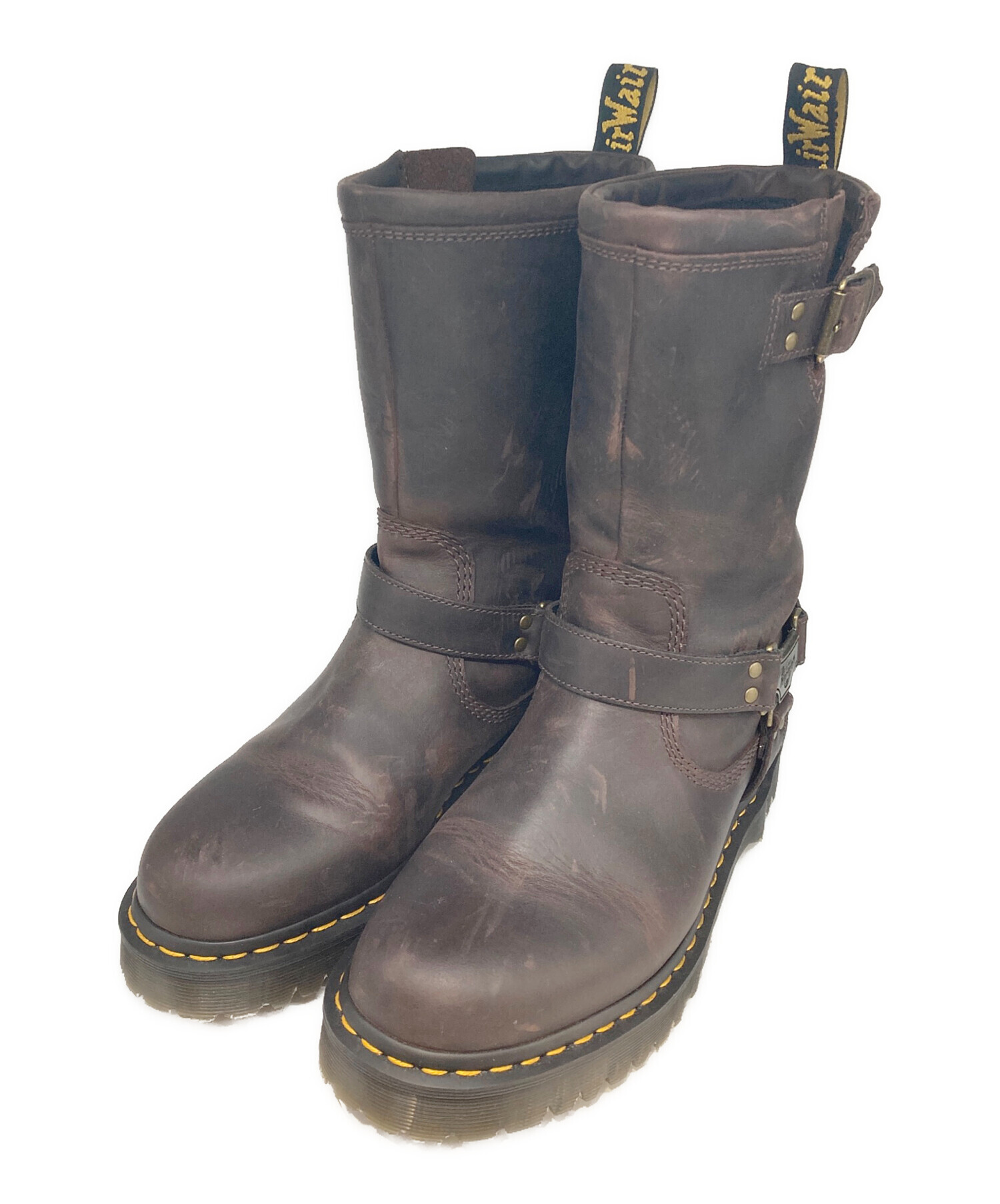 中古・古着通販】Dr.Martens (ドクターマーチン) ANISTONE HI ブラウン