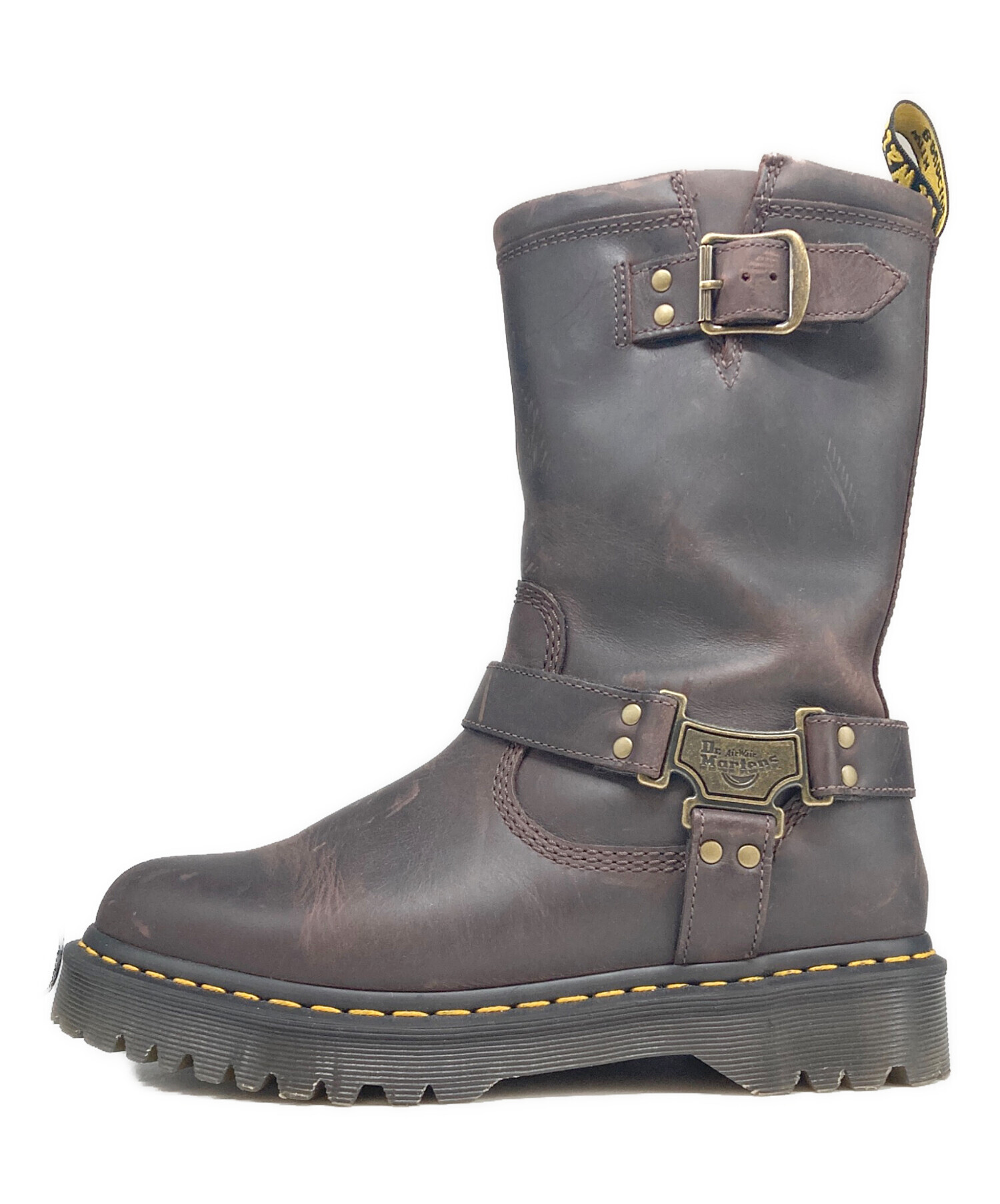 中古・古着通販】Dr.Martens (ドクターマーチン) ANISTONE HI ブラウン