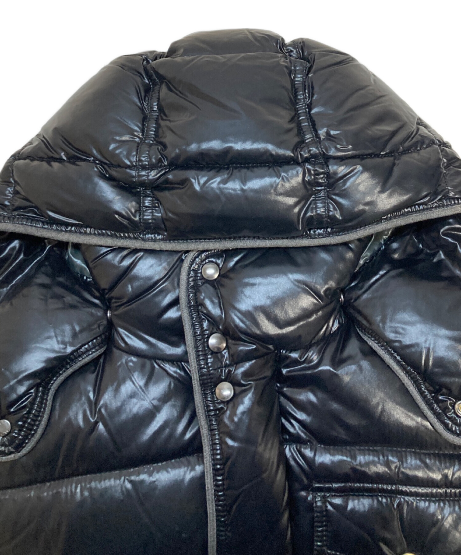 中古・古着通販】MONCLER (モンクレール) BORROME GIUBBOTTO ブラック