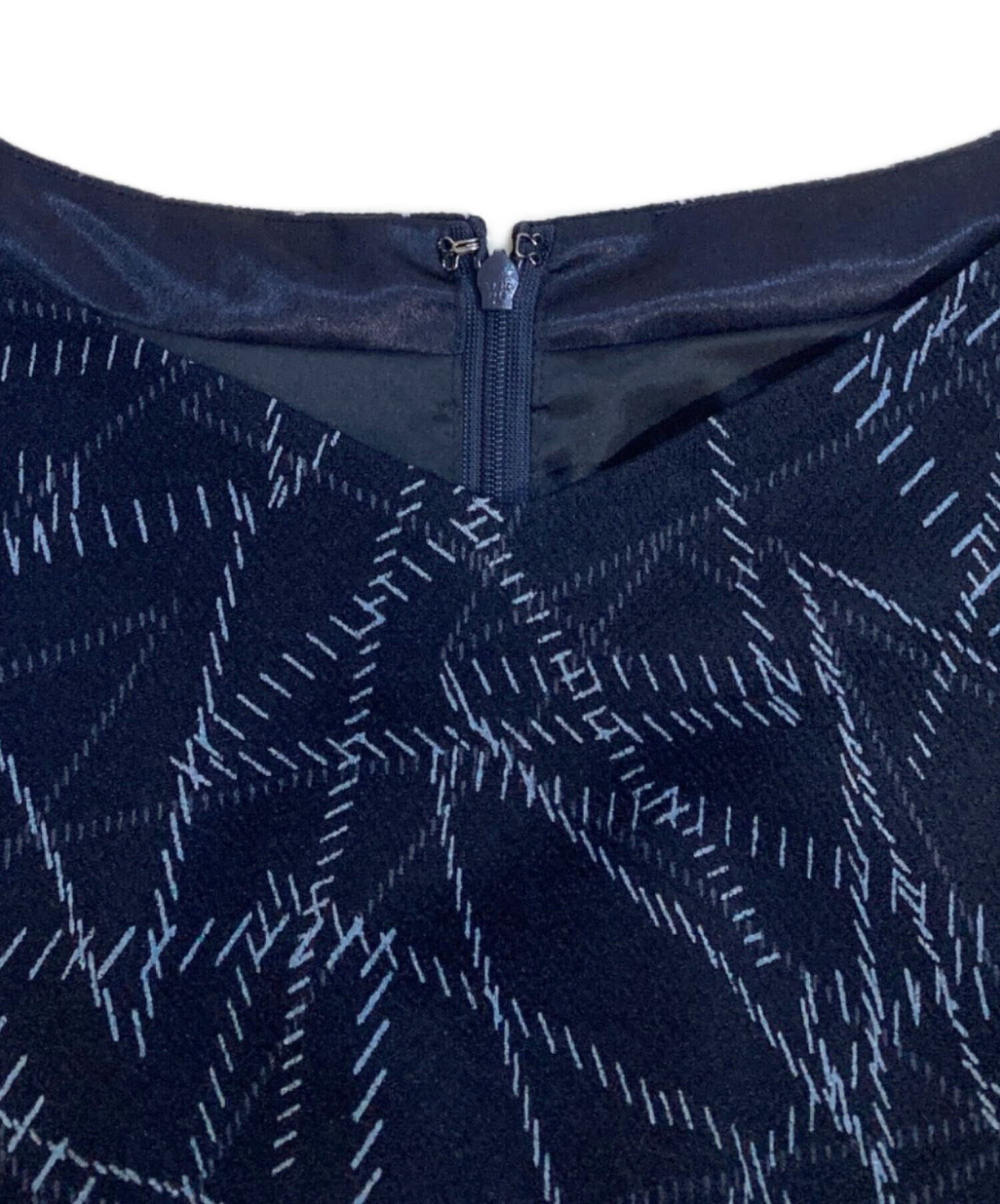 chi　　クードシャンス 幾何学プリントナローワンピース　ベルト付き 中古・古着通販】COUP DE CHANCE (クードシャンス) 幾何学プリント