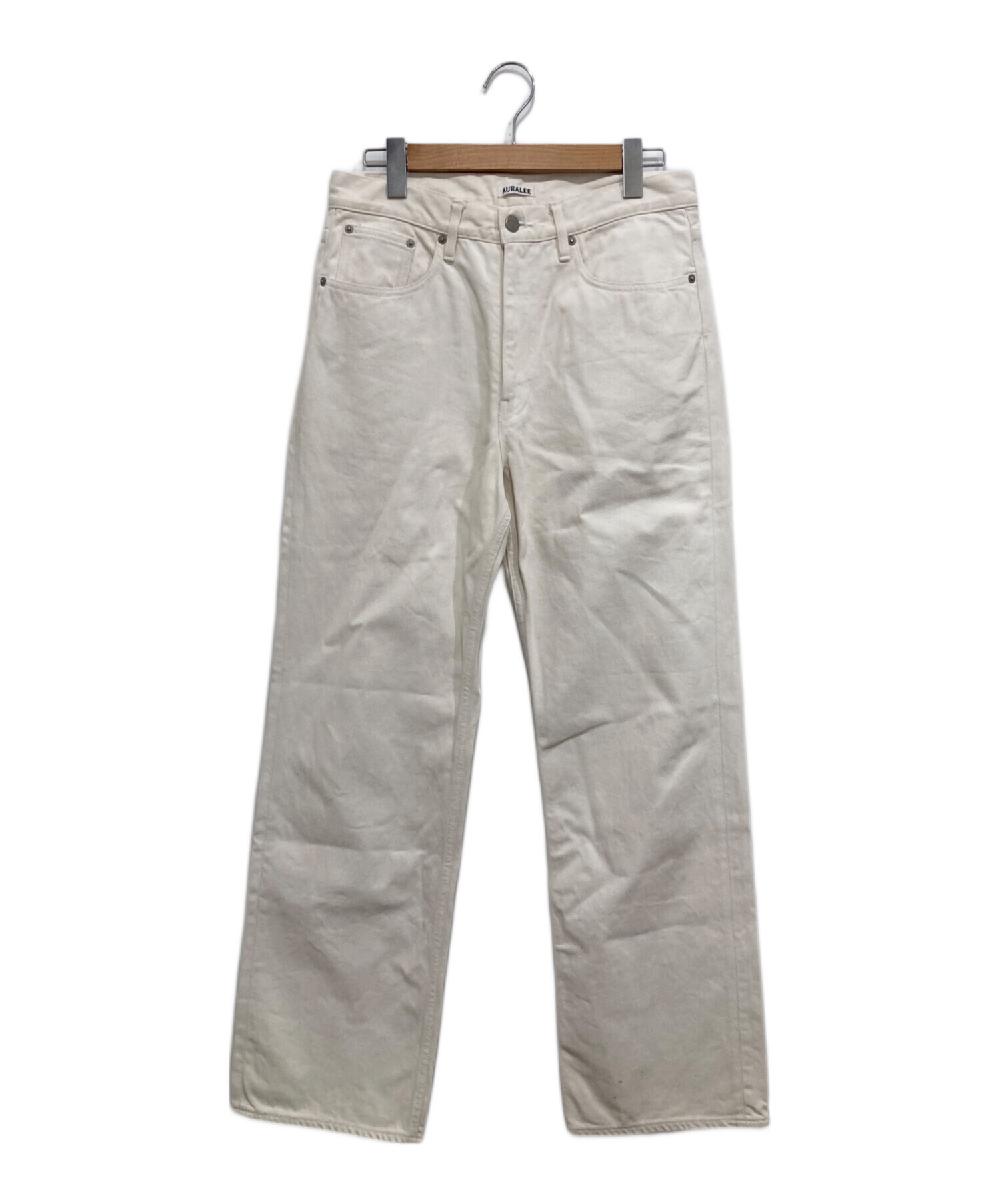 中古・古着通販】AURALEE (オーラリー) HARD TWIST DENIM 5P PANTS 