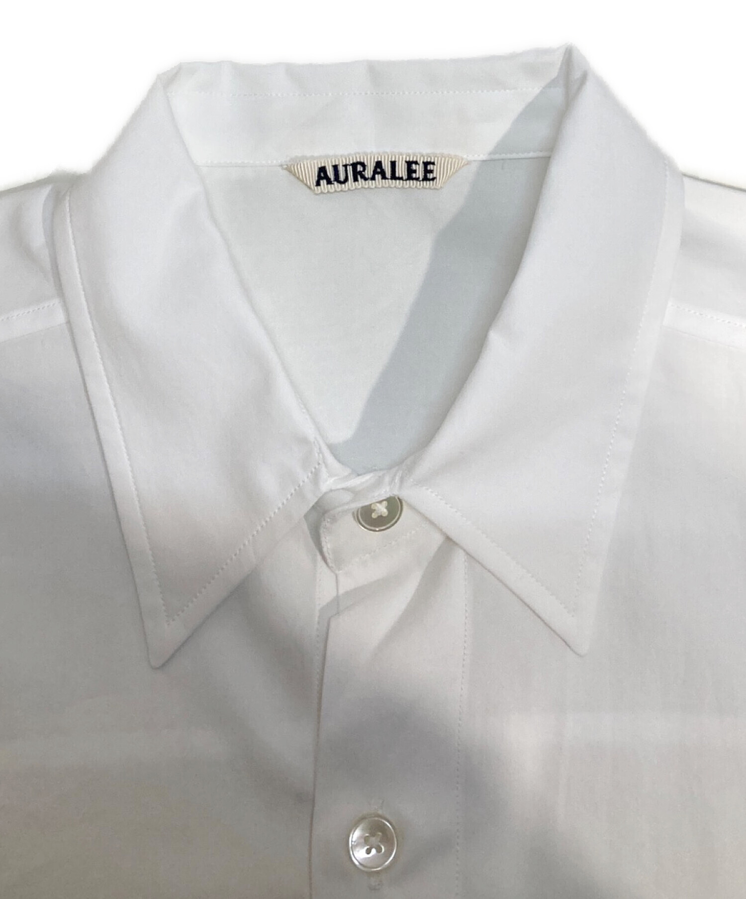 中古・古着通販】AURALEE (オーラリー) WASHED FINX TWILL BIG HALF 