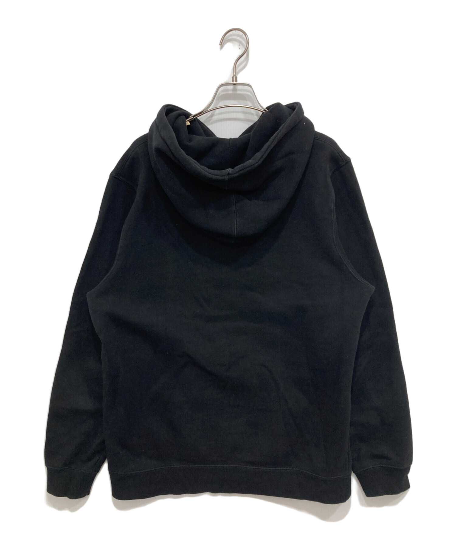 STUSSY ステューシー Coastal Photo パーカー ブラック S 中古・古着通販】stussy (ステューシー) Coastal Hood Photo Fleece