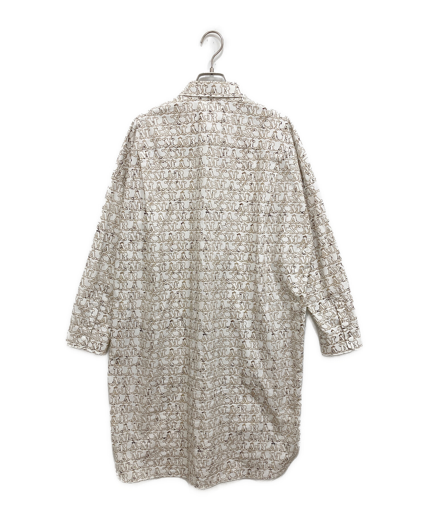 中古・古着通販】MaxMara (マックスマーラ) Monogram Shirt Minidress 