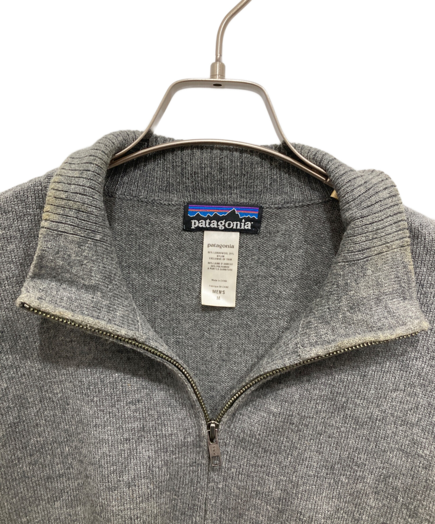 中古・古着通販】Patagonia (パタゴニア) ウールニットハーフジップ
