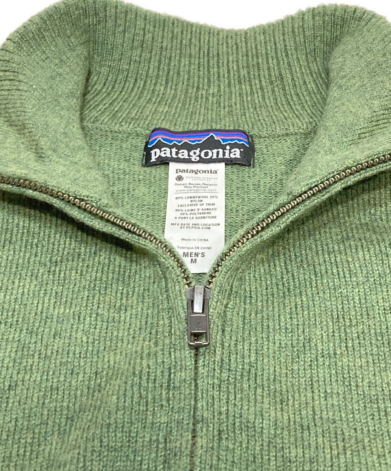 中古・古着通販】Patagonia (パタゴニア) ウールニットハーフジップ 