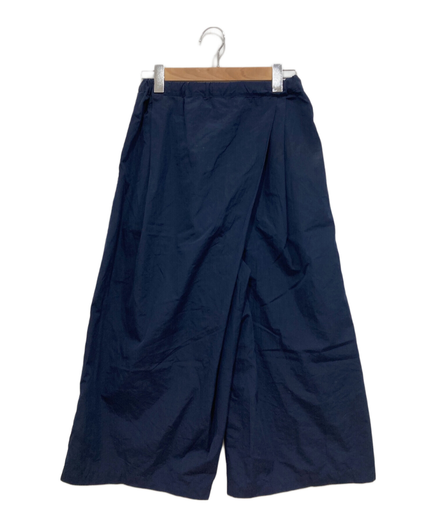 中古・古着通販】MARNI (マルニ) ワイドイージーパンツ ネイビー