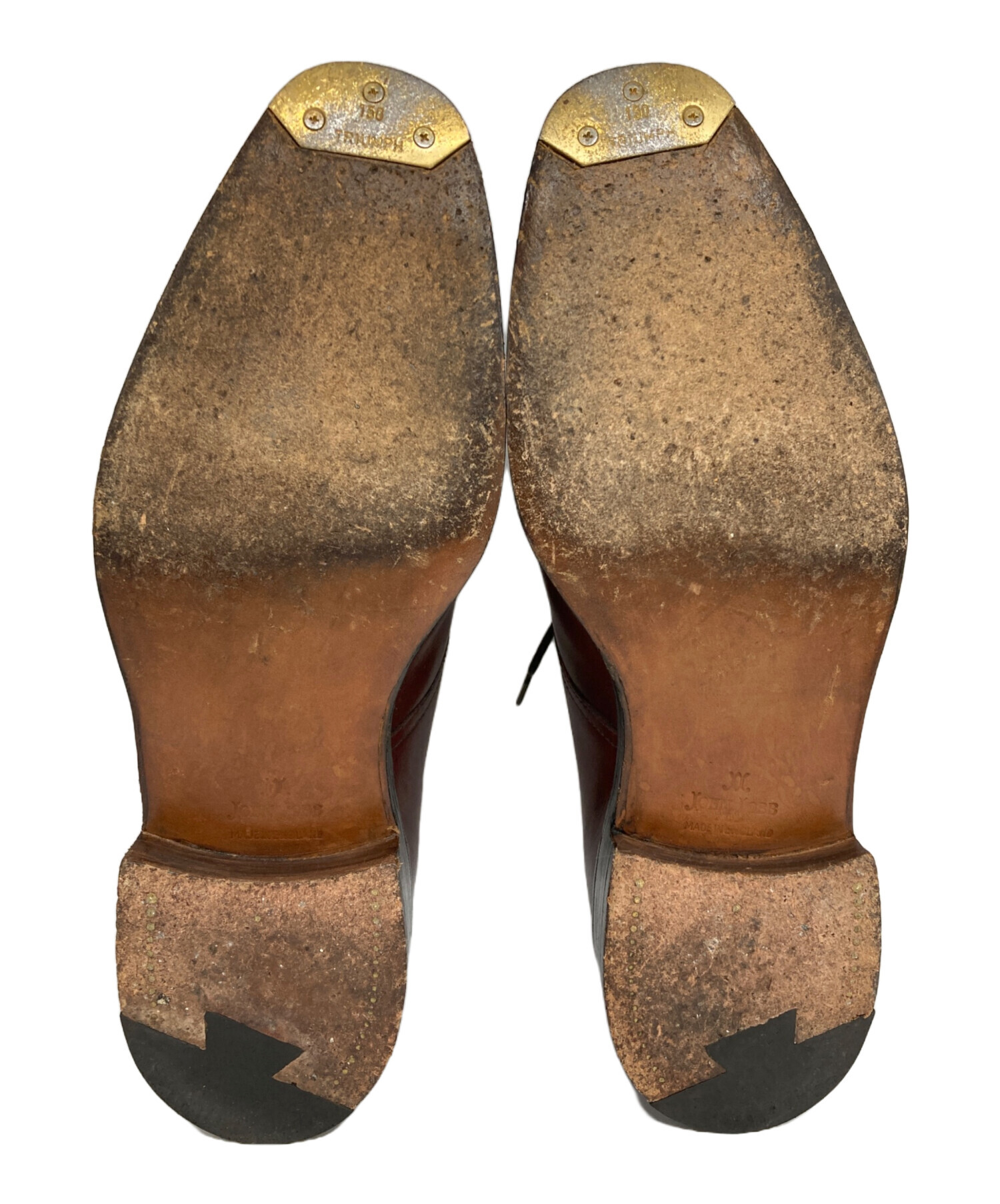 【純正ツリー付】John Lobb Bordor (6E) 中古・古着通販】JOHN LOBB (ジョンロブ) BORDER/Vチップシューズ バー
