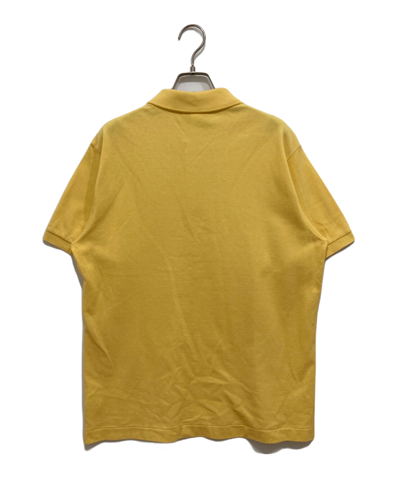 中古・古着通販】LACOSTE (ラコステ) ポロシャツ イエロー サイズ:M 