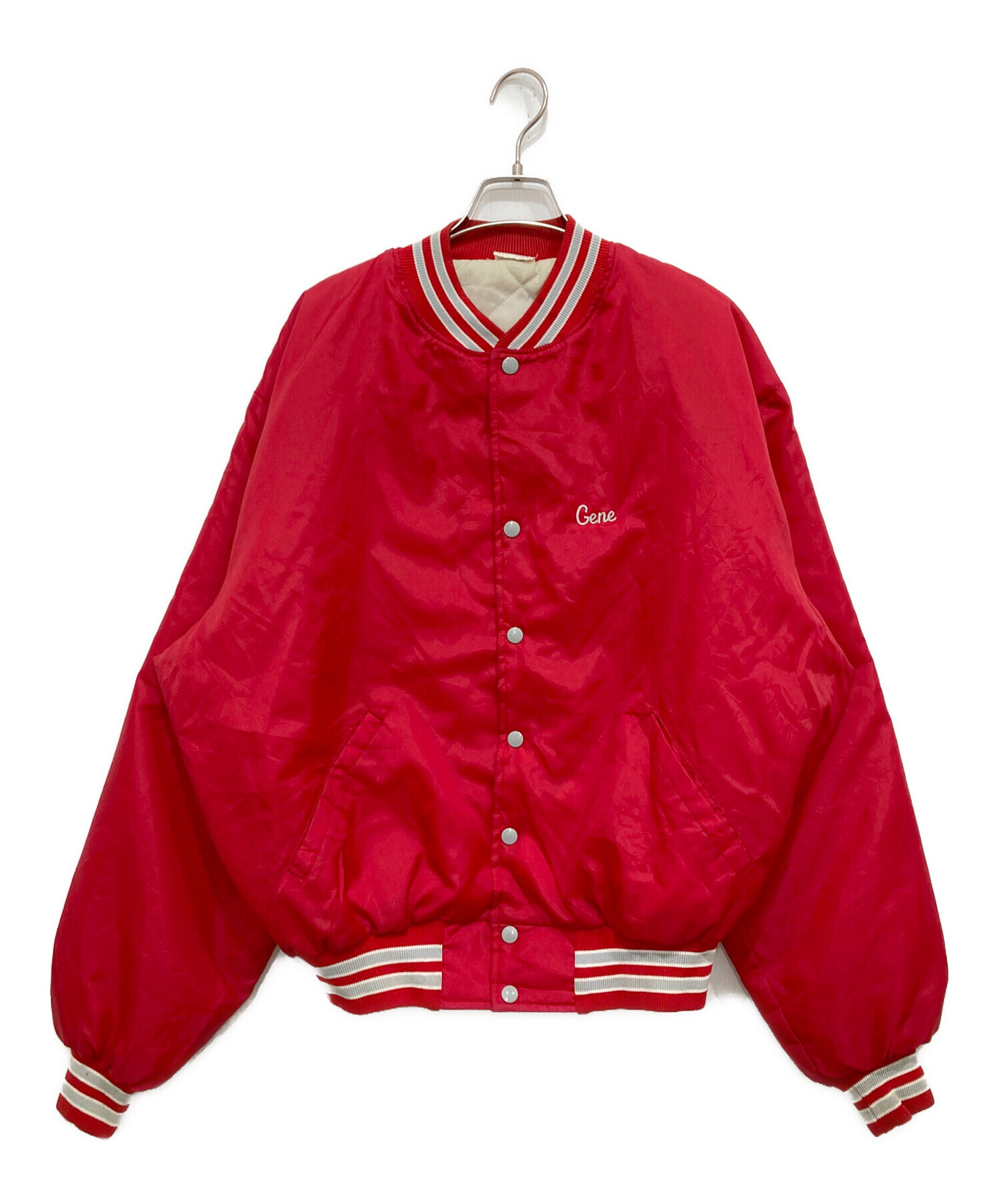 中古・古着通販】HOWE (ハウ) スタジャン レッド サイズ:XL｜ブランド