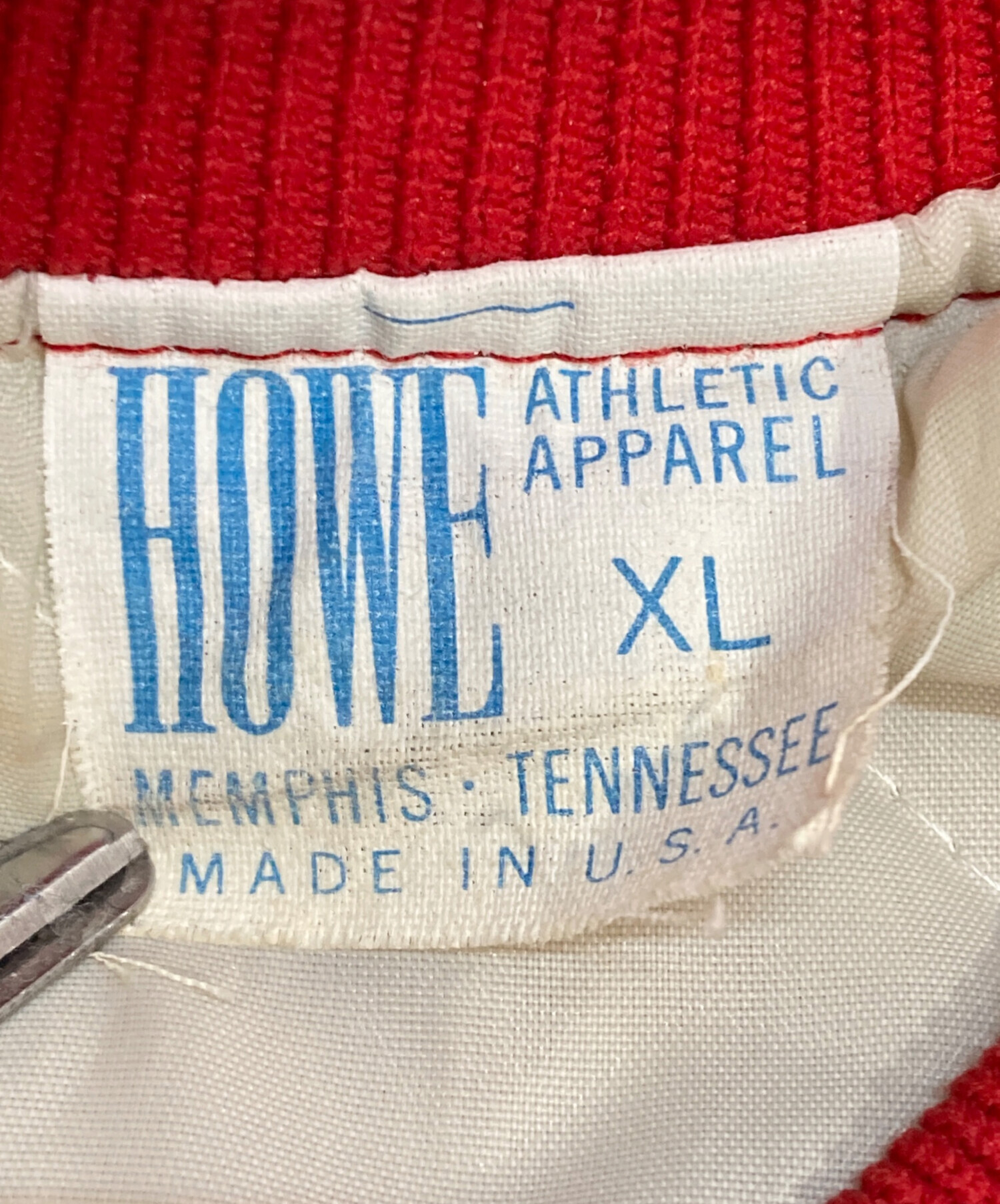 60s-80s HOWE スタジャン 古着 メンズ FREE サイズ42 中古・古着通販】HOWE (ハウ) スタジャン レッド サイズ:XL｜ブランド