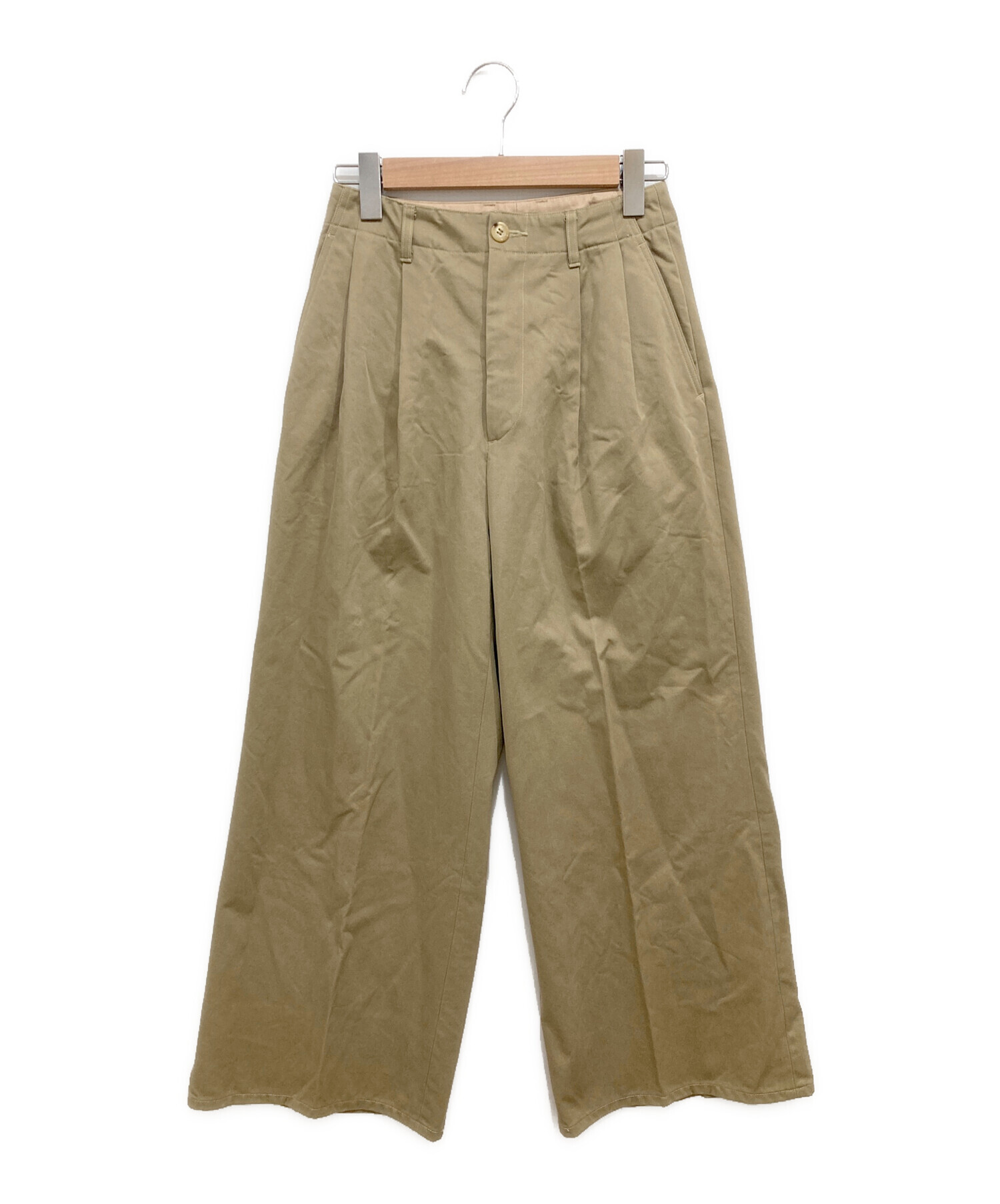 中古・古着通販】AURALEE (オーラリー) WASHED FINX CHINO TUCK WIDE