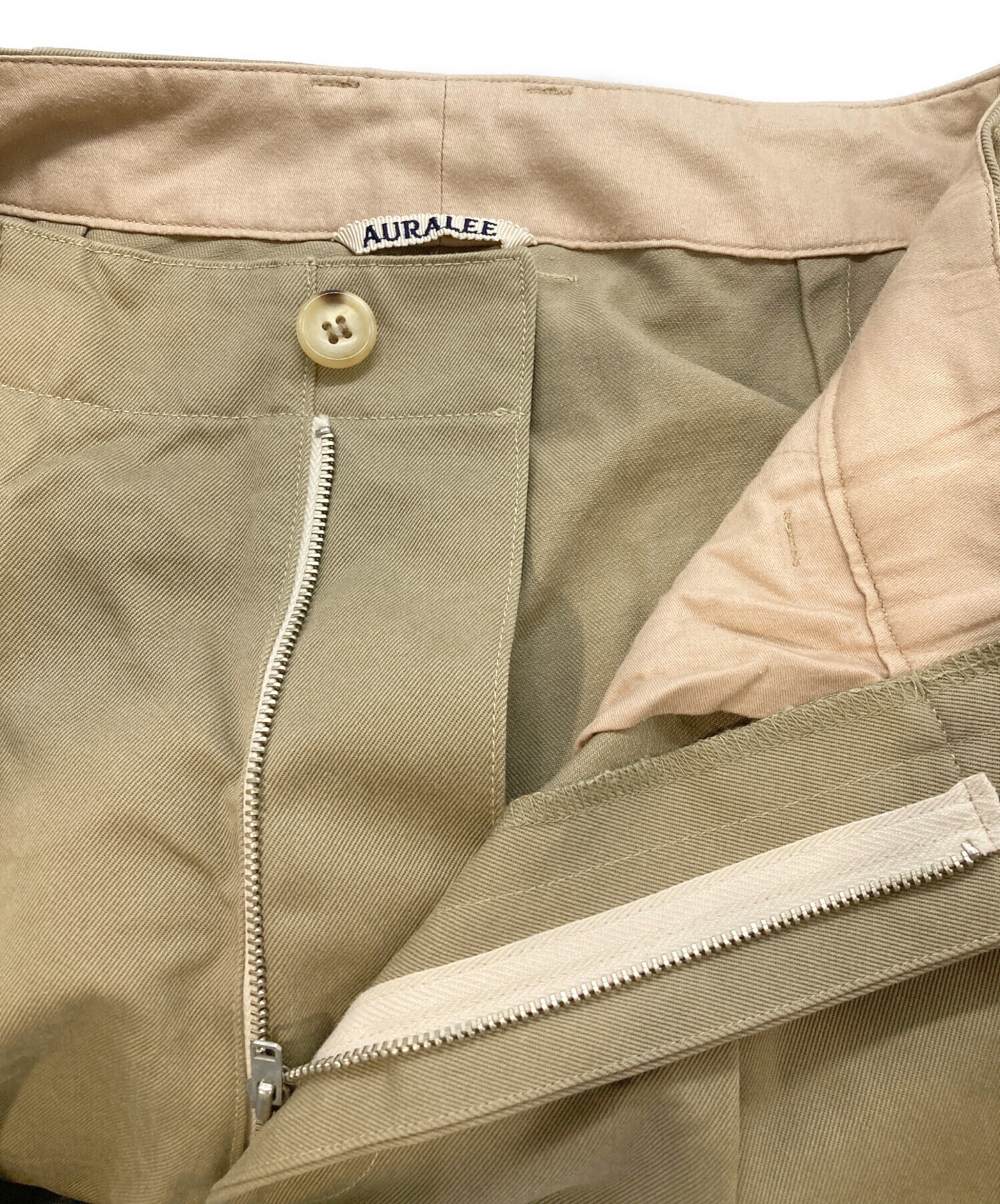 中古・古着通販】AURALEE (オーラリー) WASHED FINX CHINO TUCK WIDE