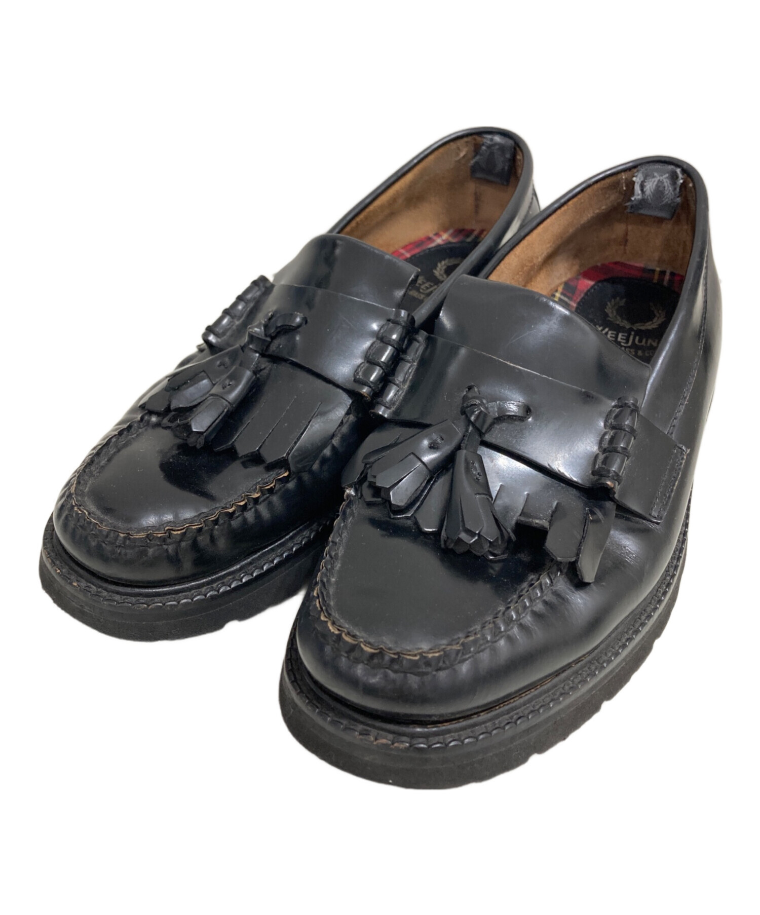 メンズ FRED PERRY G.H.BASS タッセルローファー