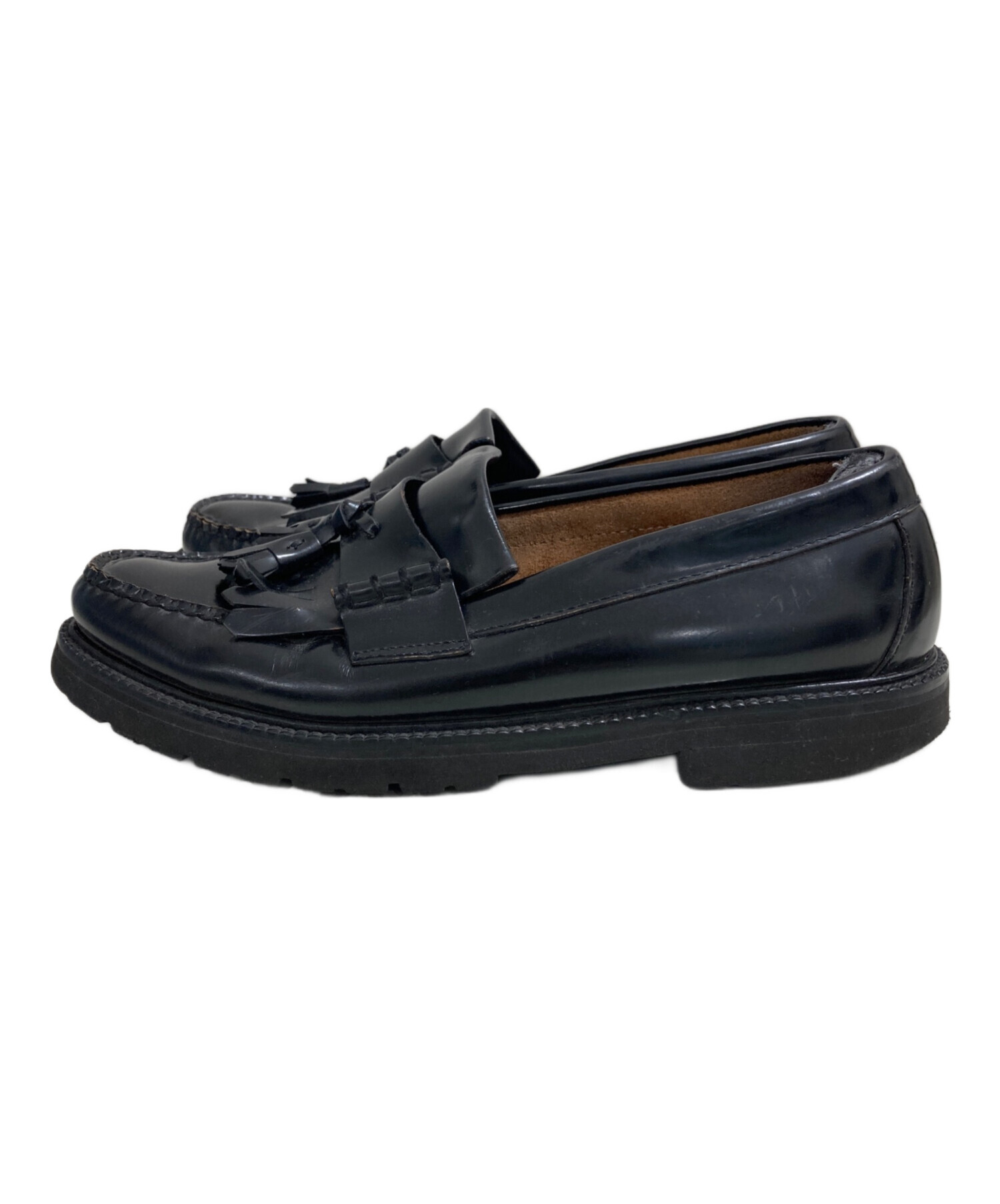 メンズ FRED PERRY G.H.BASS タッセルローファー