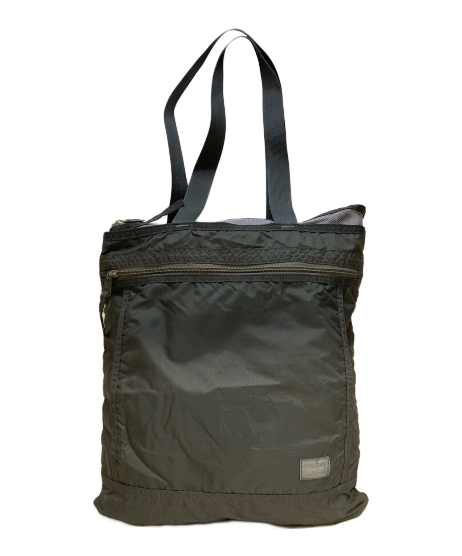 中古・古着通販】PORTER (ポーター) TOTE BAG/トートバッグ グレー 