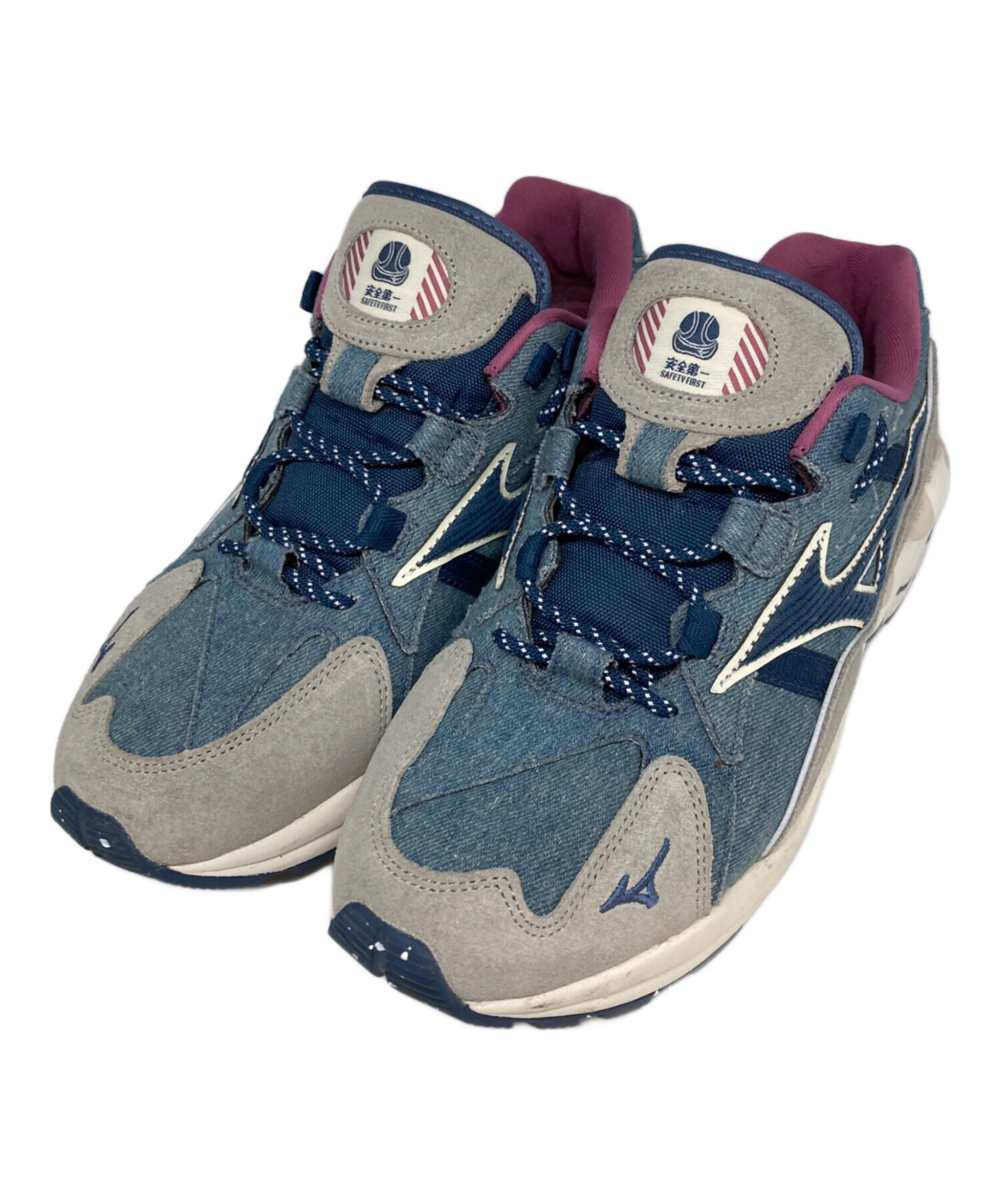 中古・古着通販】MIZUNO (ミズノ) WAVE RIDER 1 デニムブルー サイズ 