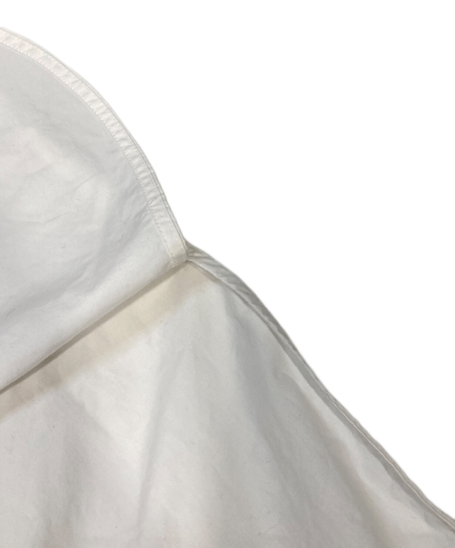 中古・古着通販】LOEWE (ロエベ) アシンメトリーロングシャツ ホワイト