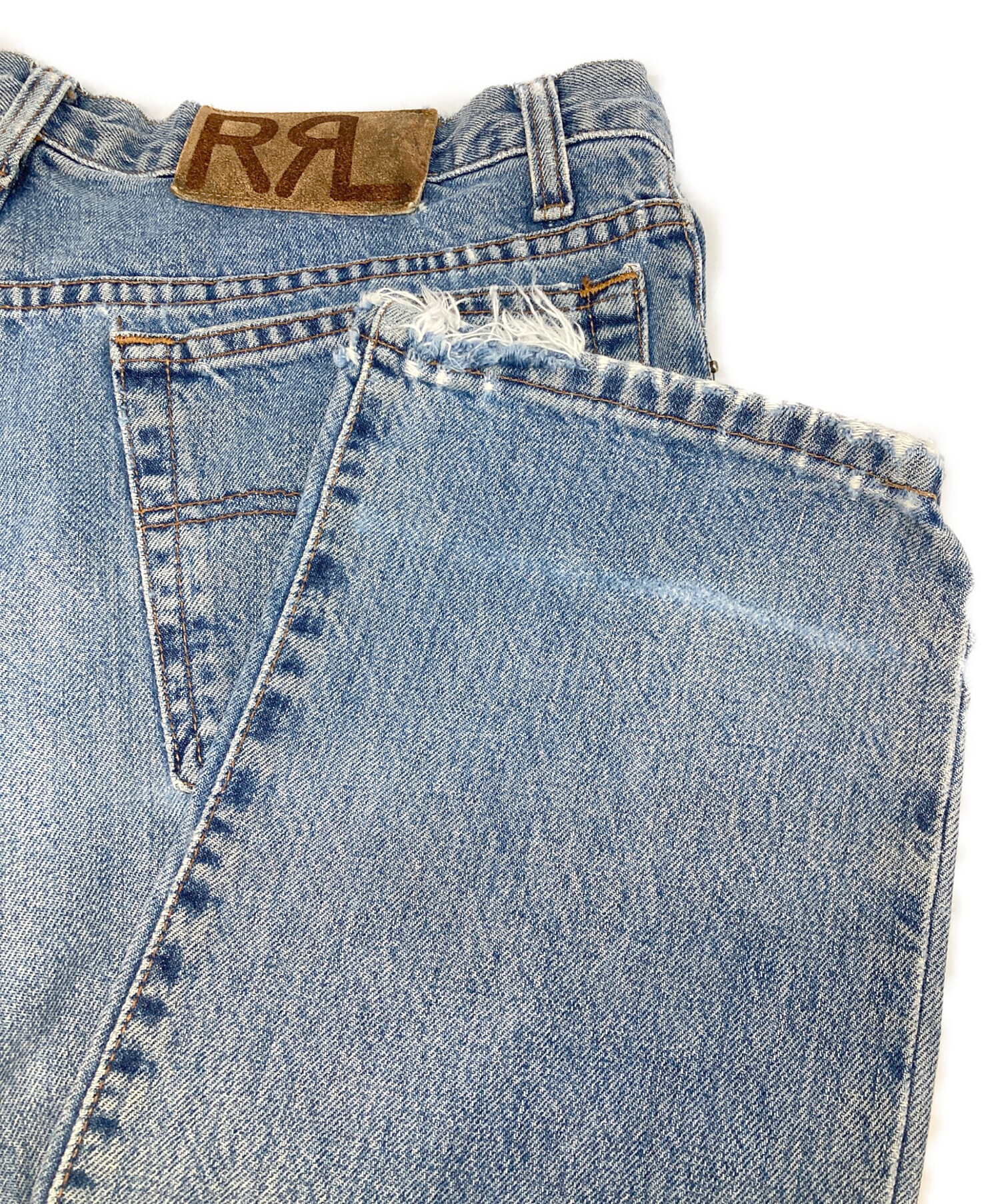 RRL デニム w33 made in USA 中古・古着通販】RRL (ダブルアールエル) デニムパンツ インディゴ
