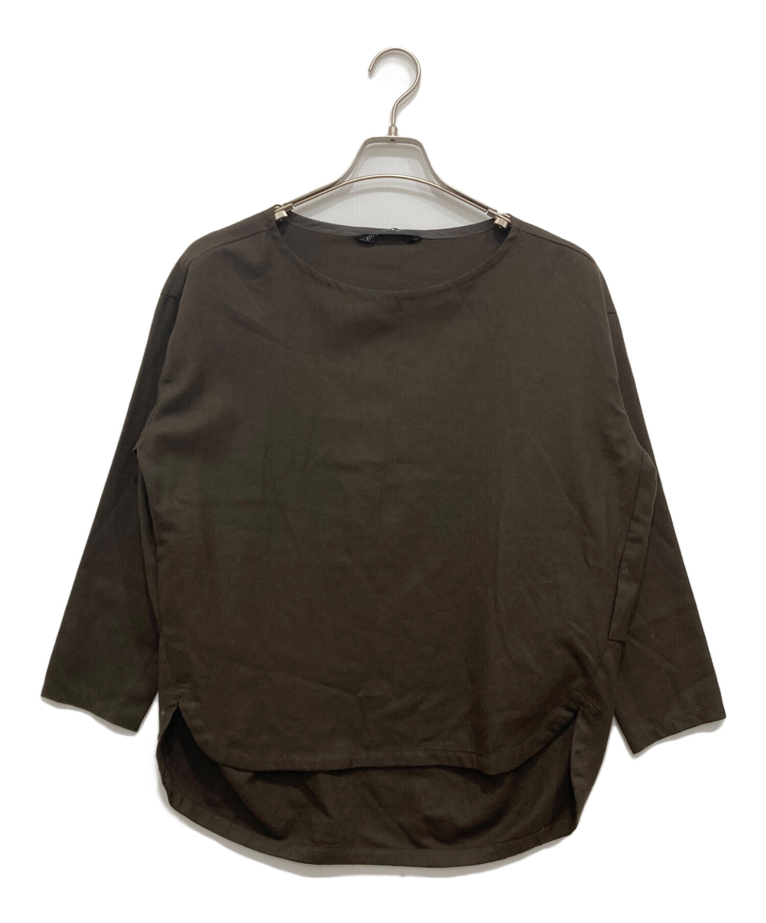 中古・古着通販】mizuiro-ind (ミズイロインド) ウール混ブラウス 